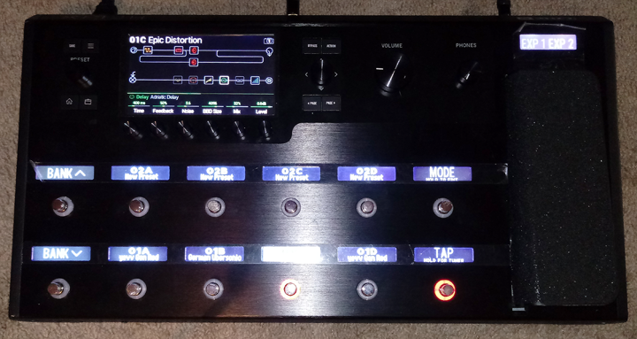Line 6 Helix (Guitar/Bass Multi-Effects Pedal)